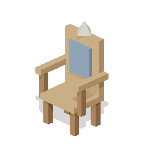 Throne Chair (Medieval Castle Construction)