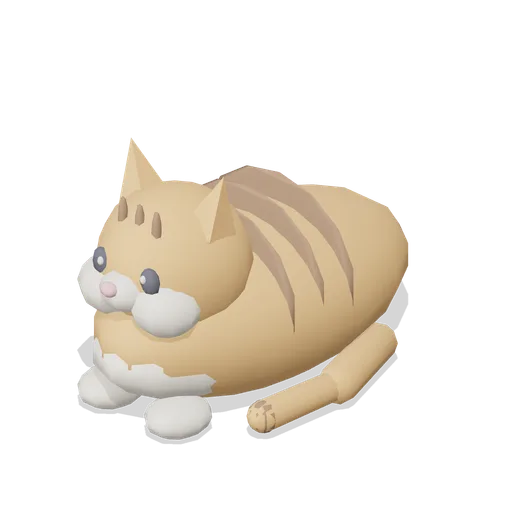 Cat Loaf (Ginger Tabby) (Companion Animals and Pet Home)