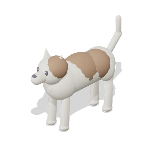 Small Terrier Standing (Companion Animals and Pet Home)
