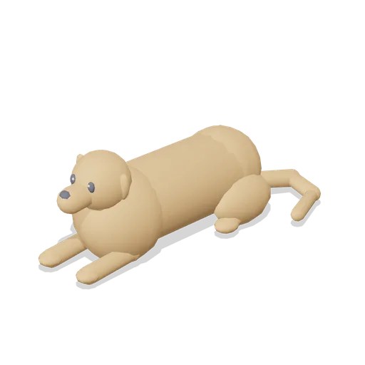 Retriever Lying (Companion Animals and Pet Home)