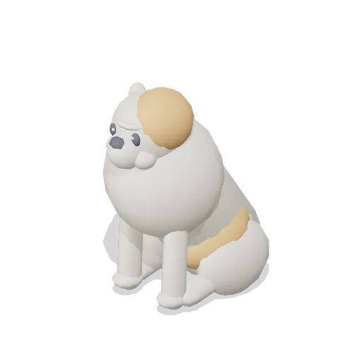 Bulldog Sitting (Companion Animals and Pet Home)