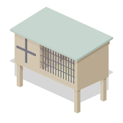 Rabbit Hutch (Companion Animals and Pet Home)