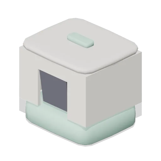 Litter Tray With Hood (Companion Animals and Pet Home)