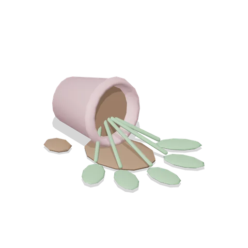 House Plant Knocked Over (Companion Animals and Pet Home)