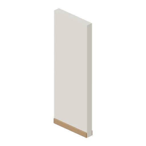 Wall Straight 1 m (Cozy Home Interiors)