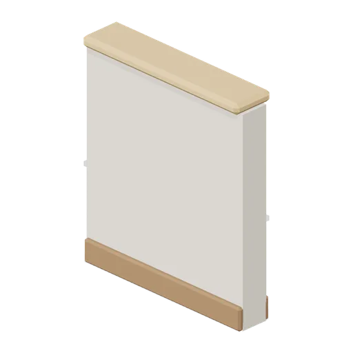 Wall Half Partition 1 m (Cozy Home Interiors)