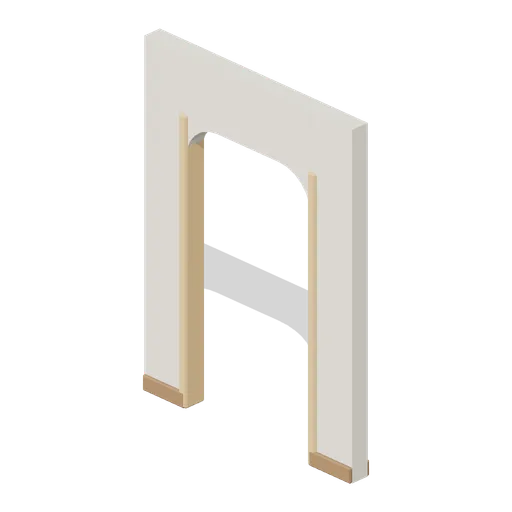 Wall Arch Opening 2 m (Cozy Home Interiors)