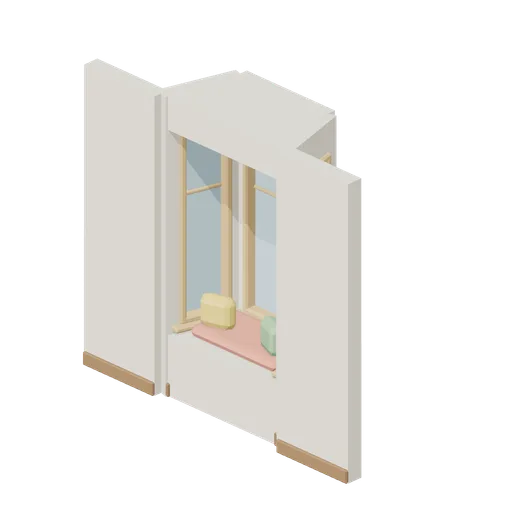 Wall Bay Window 3 m (Cozy Home Interiors)