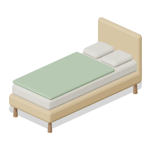 Single Bed (Cozy Home Interiors)