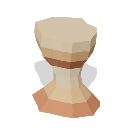 Pedestal rock (Desert Canyons and Oases)