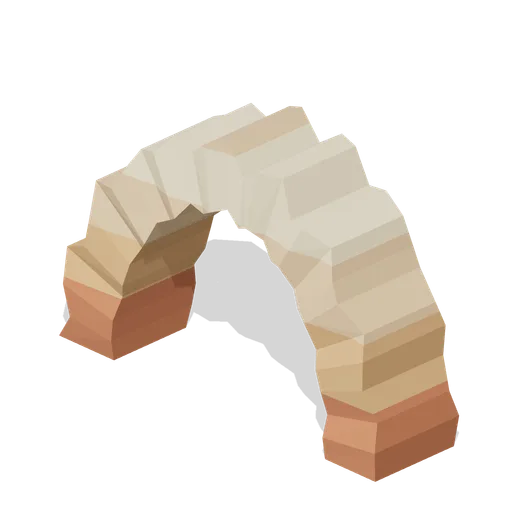 Small natural arch (Desert Canyons and Oases)