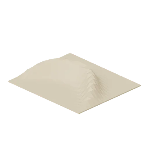 Barchan crescent dune (Desert Canyons and Oases)