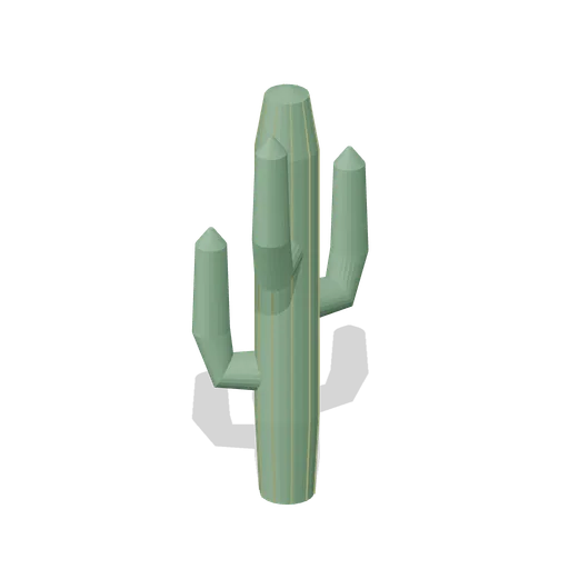 Branched columnar cactus (Desert Canyons and Oases)