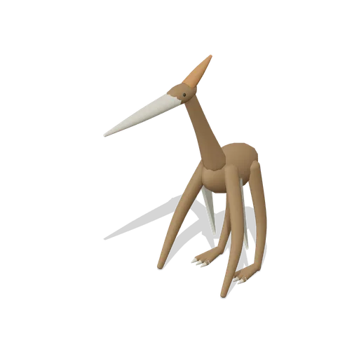 quetzalcoatlus standing (Dinosaurs and Prehistoric Life)