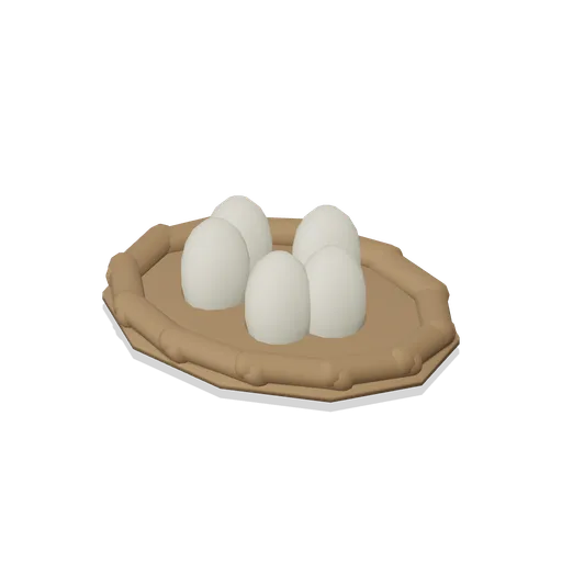 nest with eggs (Dinosaurs and Prehistoric Life)