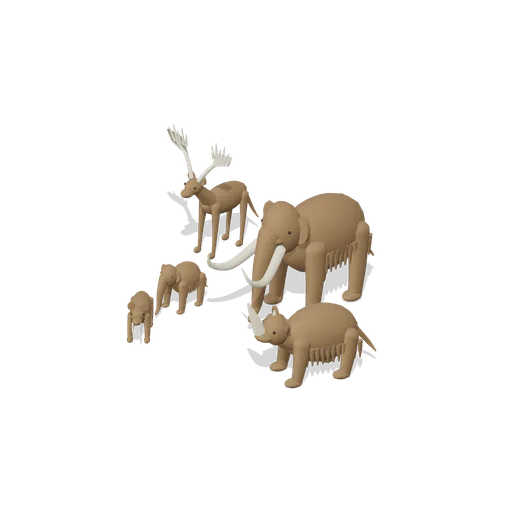 Ice Age steppe (Dinosaurs and Prehistoric Life)