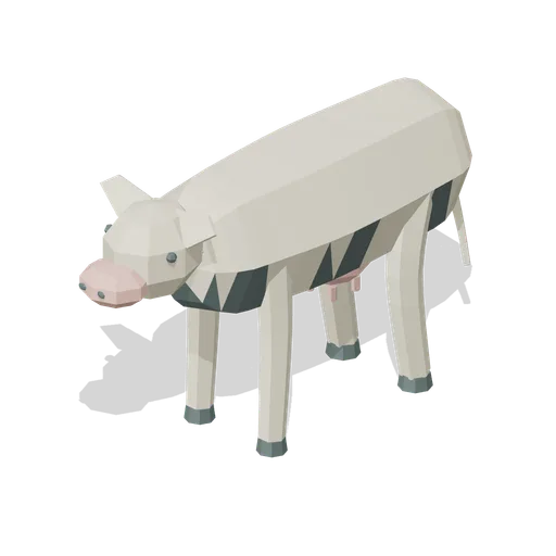 dairy cow (Farm Livestock and Barnyard)