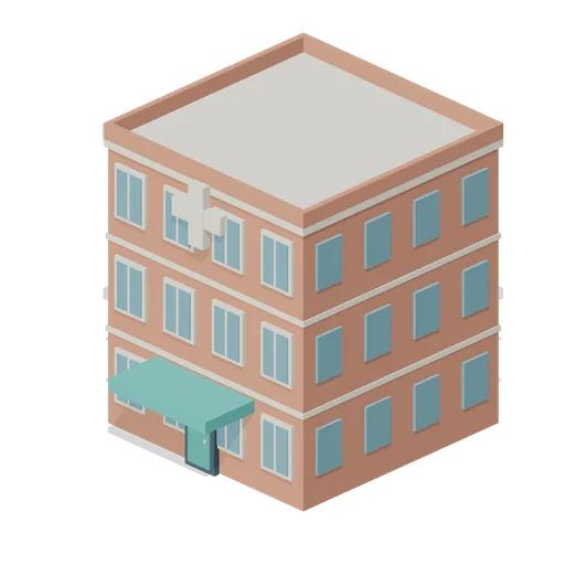 Clinic Cross (Voxel City Districts)