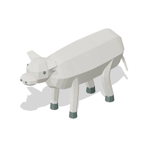 shorn sheep (Farm Livestock and Barnyard)