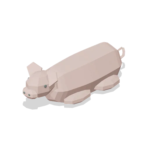 sow wallowing (Farm Livestock and Barnyard)