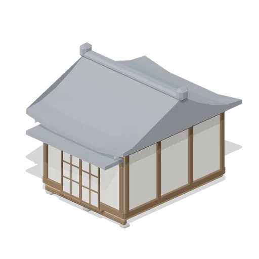 Townhouse Middle (Feudal Japan Castle Town)
