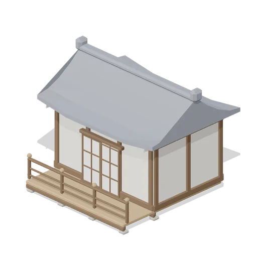 Tea House (Feudal Japan Castle Town)