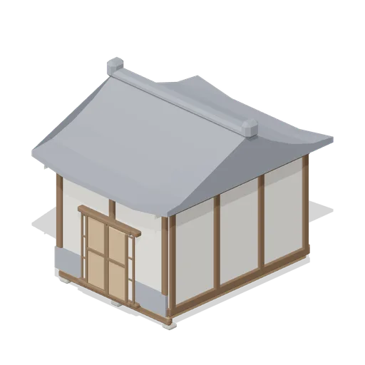 Plaster Storehouse (Feudal Japan Castle Town)
