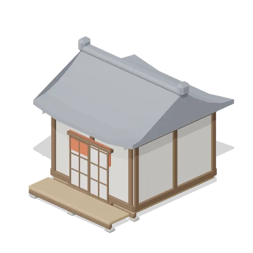 Shrine Office (Feudal Japan Castle Town)