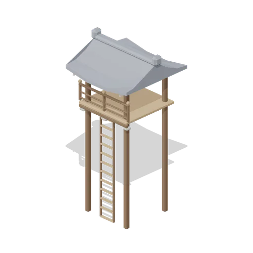 Town Watchtower (Feudal Japan Castle Town)