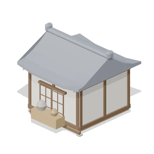 Pottery Shop (Feudal Japan Castle Town)