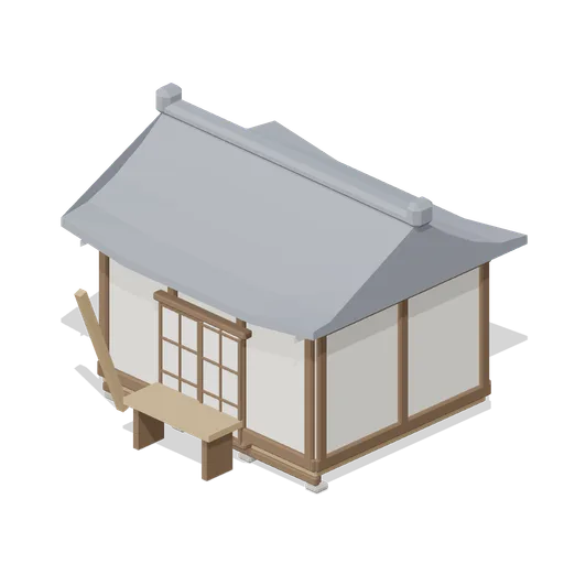 Carpenter Shop (Feudal Japan Castle Town)