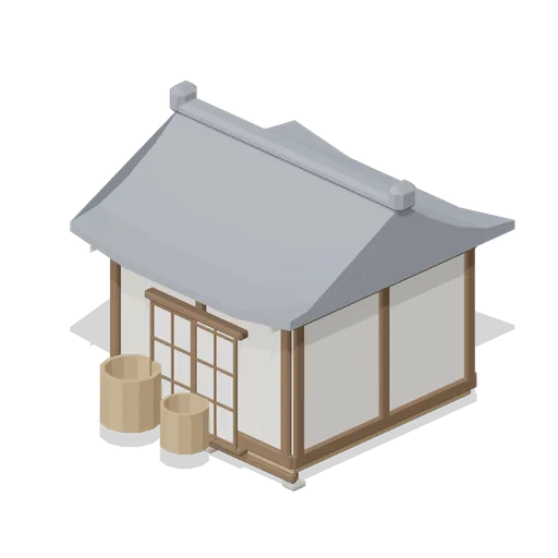 Cooper Shop (Feudal Japan Castle Town)