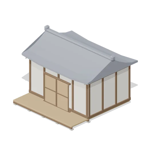 River Warehouse (Feudal Japan Castle Town)