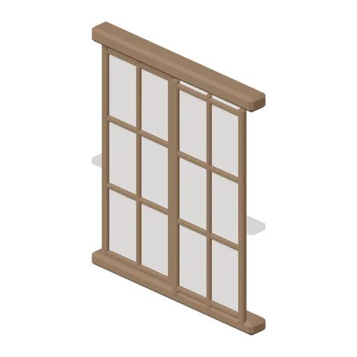 Shoji Screen (Feudal Japan Castle Town)