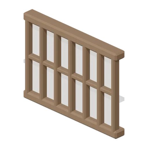 Lattice Window (Feudal Japan Castle Town)