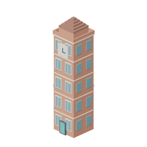 Clock Tower (Voxel City Districts)