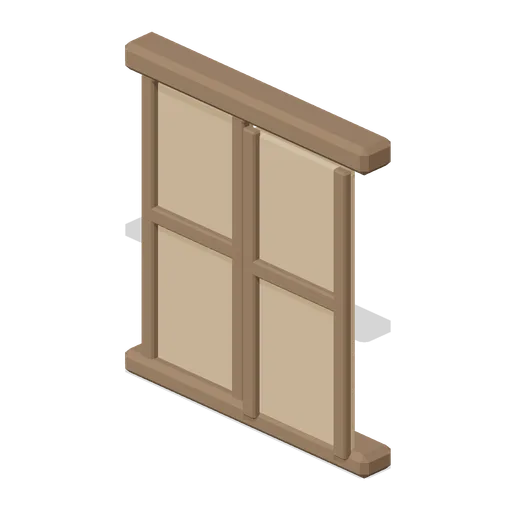 Board Shutter (Feudal Japan Castle Town)