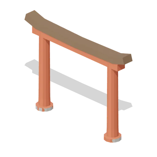 Torii Gate (Feudal Japan Castle Town)