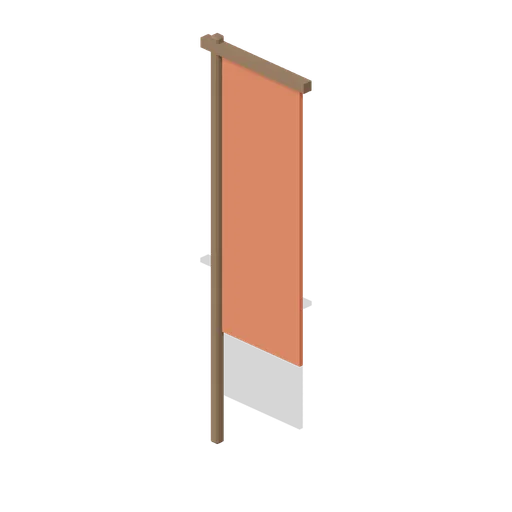 Shrine Banner (Feudal Japan Castle Town)