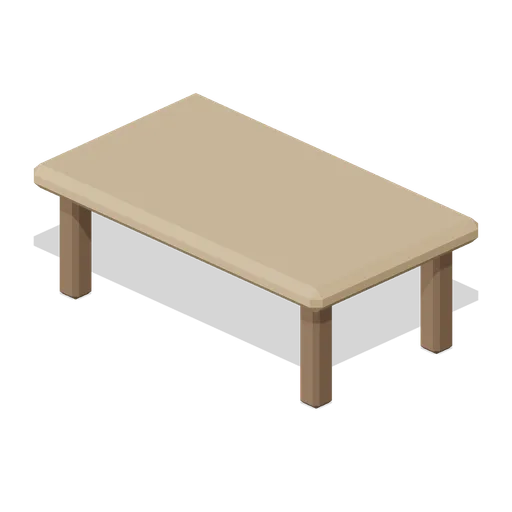 Low Table (Feudal Japan Castle Town)