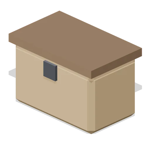 Storage Chest (Feudal Japan Castle Town)