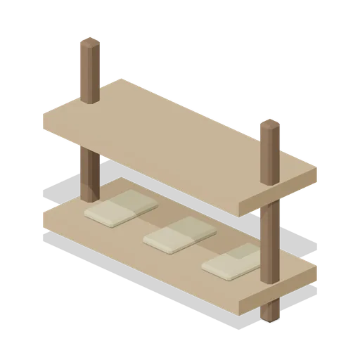 Sandals Rack (Feudal Japan Castle Town)