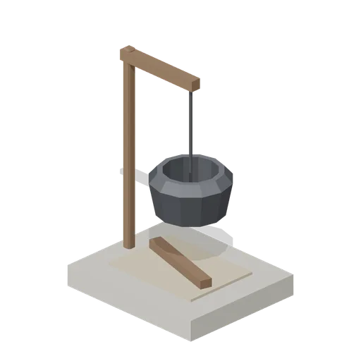 Cooking Hearth (Feudal Japan Castle Town)