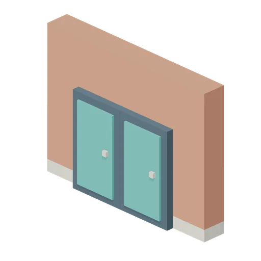 Double Door Bay (Voxel City Districts)