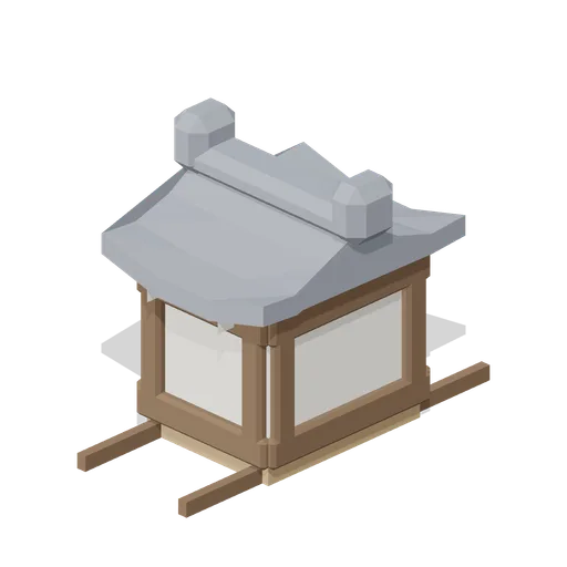 Palanquin (Feudal Japan Castle Town)