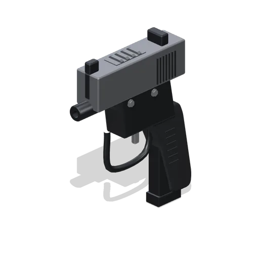 Compact pistol (FPS Weapon Set and Firing Range)