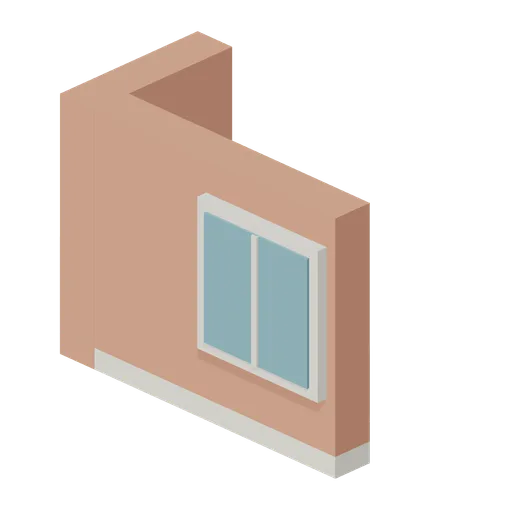 Corner Window Bay (Voxel City Districts)