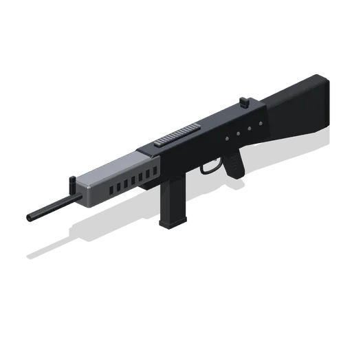Battle rifle (FPS Weapon Set and Firing Range)