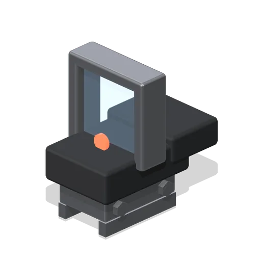 Holographic sight (FPS Weapon Set and Firing Range)