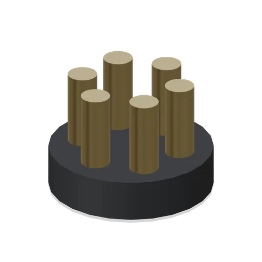 Revolver speedloader (FPS Weapon Set and Firing Range)